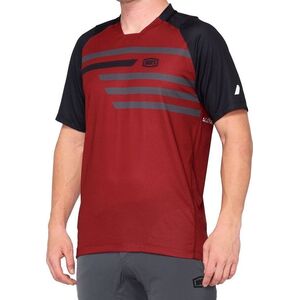 100% Koszulka męska 100% CELIUM Jersey krótki rękaw brick black roz. XL (NEW)