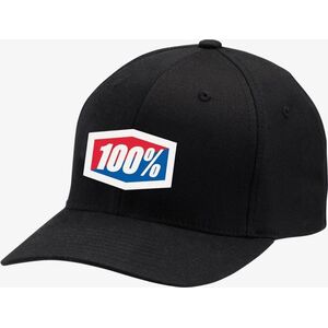 100% Czapka z daszkiem X-Fit flexfit czarna roz. S/M