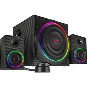 Głośniki komputerowe Speedlink Gravity Carbon RGB (SL-830100-BK)
