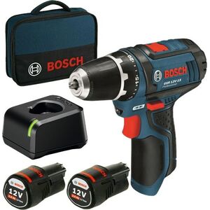 Wiertarko-wkrętarka Bosch GSR 12V-15 12 V 2 x akumulator 2 Ah (060186810F)