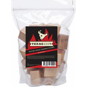 Texas Club Hickory (karijos) medžio rūkymo kaladėlės Texas Club 1kg