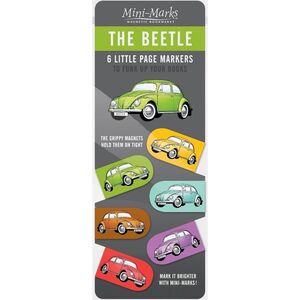 IF Zakładki magnetyczne auta - Beetle VW Garbus 6szt