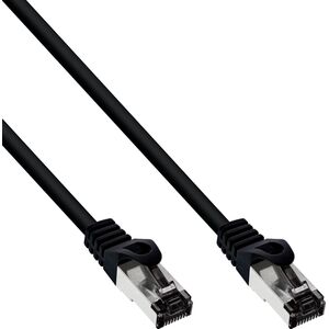 InLine INLINE Patchkabel Cat.8.1 S/FTP PiMf 2000MHz halogenfrei Kupfer schwarz 3m
