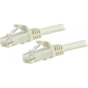 StarTech STARTECH.COM 7,5m CAT6 Kabel - weisses CAT6-Patchkabel - Snagless-RJ45 - 24 AWG Kupferdraht - LAN - Ethernet N6PATC750CMWH