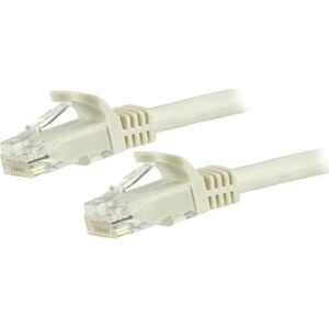 StarTech STARTECH.COM 1,5m CAT6 Kabel - weisses CAT6-Patchkabel - Snagless-RJ45 - 24 AWG Kupferdraht - LAN - Ethernet N6PATC750CMWH