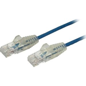 StarTech STARTECH.COM 1m Cat6-Kabel - Schlankes Cat6-Patchkabel - Blau - Snagless-RJ45-Steckverbinder - LSZH - 28 AWG Kupferdraht