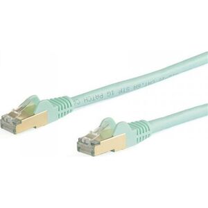 StarTech STARTECH.COM 5 m CAT6a-Ethernet-Kabel - Trkis - RJ45-Ethernet-Kabel - Snagless - STP-Kabel - Kupfer - 10-Gbit Netzwerkkabel