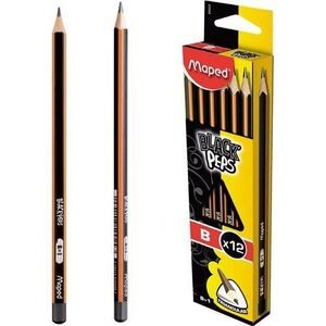 Maped Ołówek Blackpeps B (12szt) MAPED