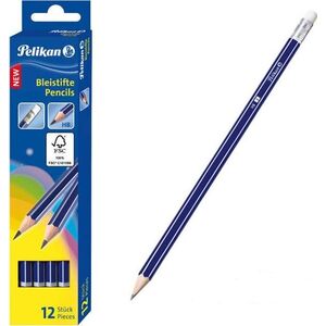 Pelikan Ołówek GP HB z gumką (12szt)