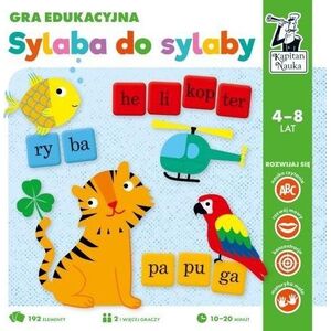 Edgard Kapitan Nauka. Gra edukacyjna. Sylaba do sylaby