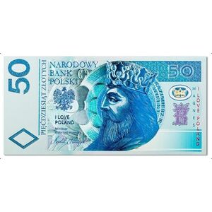 Pan Dragon Magnes Polska 50 złotych - i love poland C