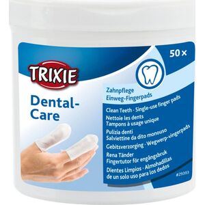Trixie Nakładki płatki do mycia czyszczenia zębów psa 50 uniwersalny
