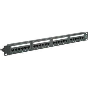 Value Patch panel 19" Cat. 6A 24x Porty Rj-45 UTP (26.99.0357)