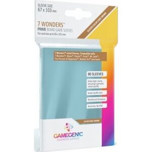 Gamegenic Gamegenic: Prime 7 Wonders Sleeves (67x103 mm), 80 sztuk