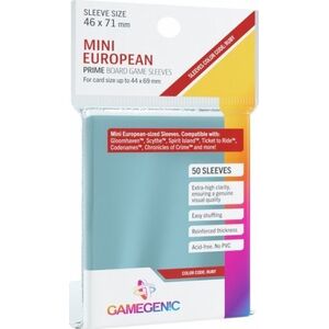 Gamegenic Gamegenic: Prime Mini European-Sized Sleeves (46x71 mm), 50 sztuk