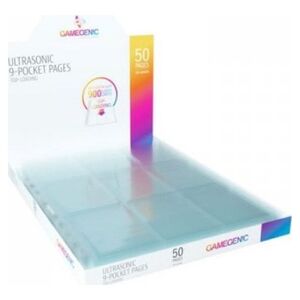 Gamegenic Gamegenic: Ultrasonic 9-Pocket Pages Toploading (50 szt)