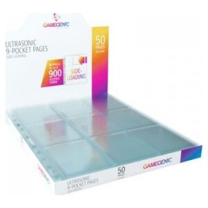 Gamegenic Gamegenic: Ultrasonic 9-Pocket Pages Sideloading (50 szt)