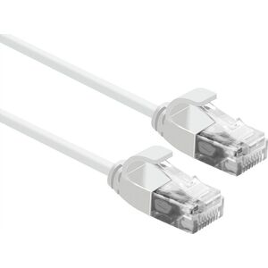 Roline Patchcord ROLINE data center UTP kat. 6A (klasa EA), LSOH,slim, biały, 0,15m