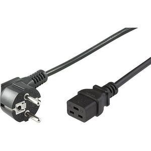 Kabel zasilający MicroConnect Power Cord CEE 7/7 - C19 0.5m