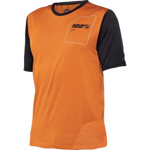 100% Koszulka męska Ridecamp Jersey terracotta black r. L