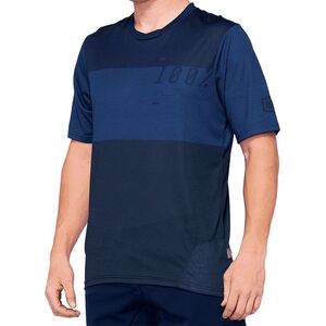 100% Koszulka męska Airmatic Jersey blue midnight r. L