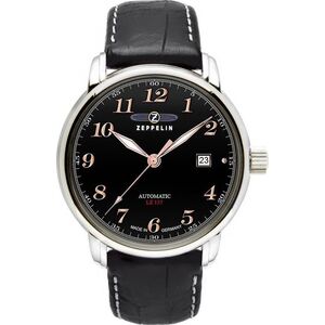 Zegarek Zeppelin LZ127 7656-2 Automatik Czarny (258329)