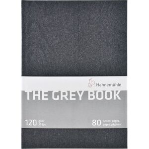 Hahnemühle HAHNEMUHLE THE GREY BOOK - szkicownik z szarymi kartkami 120g 40 ark. A4 uniw
