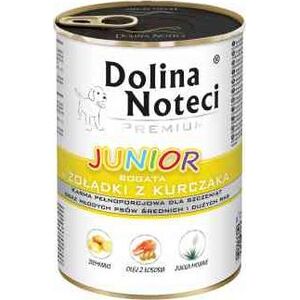 Dolina Noteci Dolina Noteci Premium Żołądki z Kurczaka Junior 400 g