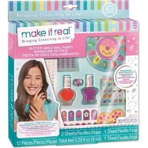 Make it real Make it real - Zestaw do manicure Glitter Girl Party