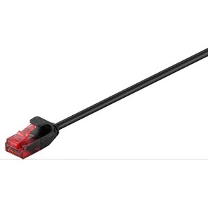 MicroConnect U/UTP CAT6A Slim 10M Black