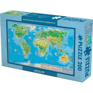Artglob Puzzle 200 - Świat Młodego Odkrywcy
