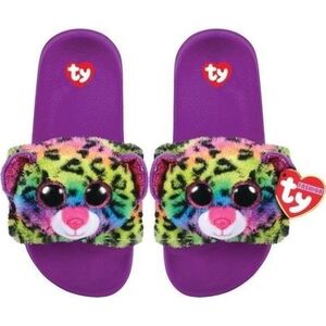 TY Gear TY Dotty - Kapcie Kolorowy Lampart