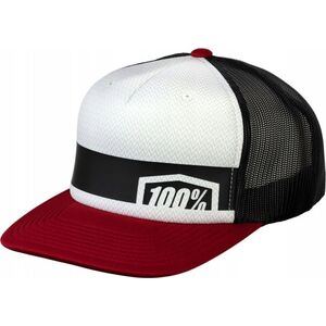 100% Czapka z daszkiem 100% QUEST Youth Trucker Hat Brick (NEW)