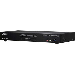 Przełącznik Aten *4-Port USB3.0 4K HDMI Dual Display KVMP Switch