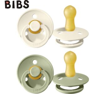 Bibs Bibs 2-pack Sage Ivory S Smoczek Uspokajający kauczuk Hevea