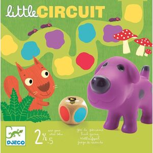 Djeco Gra planszowa dla najmłodszych Little Circuit 2+ (1)