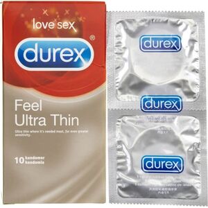 Durex  Durex prezerwatywy Feel Ultra Thin - 10 sztuk