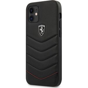 Ferrari Ferrari FEHQUHCP12SBK iPhone 12 mini 5,4" czarny/black hardcase Off Track Quilted