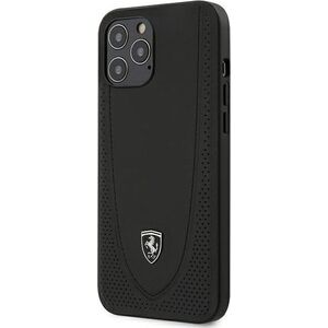 Ferrari Ferrari FEOGOHCP12LBK iPhone 12 Pro Max 6,7" czarny/black hardcase Off Track Perforated