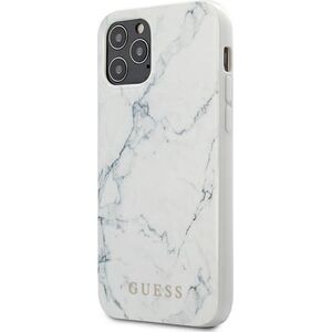 Guess Guess GUHCP12SPCUMAWH iPhone 12 mini 5,4" biały/white hardcase Marble