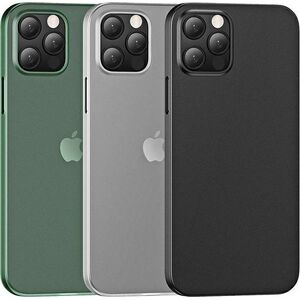 Usams USAMS Etui Gentle iPhone 12 Pro Max 6,7" zielony/transparent green IP12PMQR03 (US-BH610)