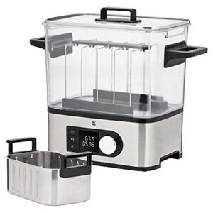 WMF WMF Lono 2in1 Sous Vide Garer Pro z wkładką do wolnego gotowania (1500 W, gotowanie próżniowe, powolne gotowanie, pojemnik na wodę 6,0 l, funkcja timera do 72 godzin)