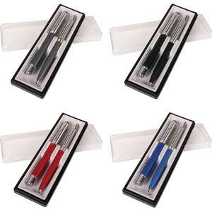 Cresco Pióro + długopis Reporter w etui