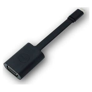Adapter USB Dell USB-C - VGA Czarny  (470-ADFQ)