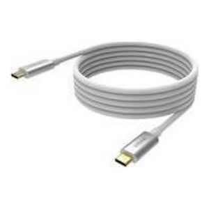 Kabel USB Vision USB-C - USB-C 4 m Biały (TC 4MUSBC)