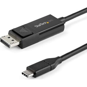 Kabel USB StarTech USB-C - DisplayPort 1 m Czarny (CDP2DP1MBD)