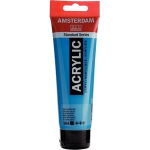 Artequipment Farba akrylowa TALENS AMSTERDAM 120ml 564 - BRILLANT BLUE uniw