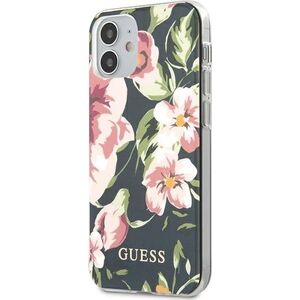 Guess Guess GUHCP12SIMLFL03 iPhone 12 mini 5,4 granatowy/navy N3 Flower Collection
