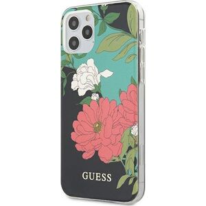 Guess Guess GUHCP12LIMLFL01 iPhone 12 Pro Max 6,7 czarny/black N1 Flower Collection