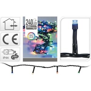Lampki choinkowe 240 LED kolorowe